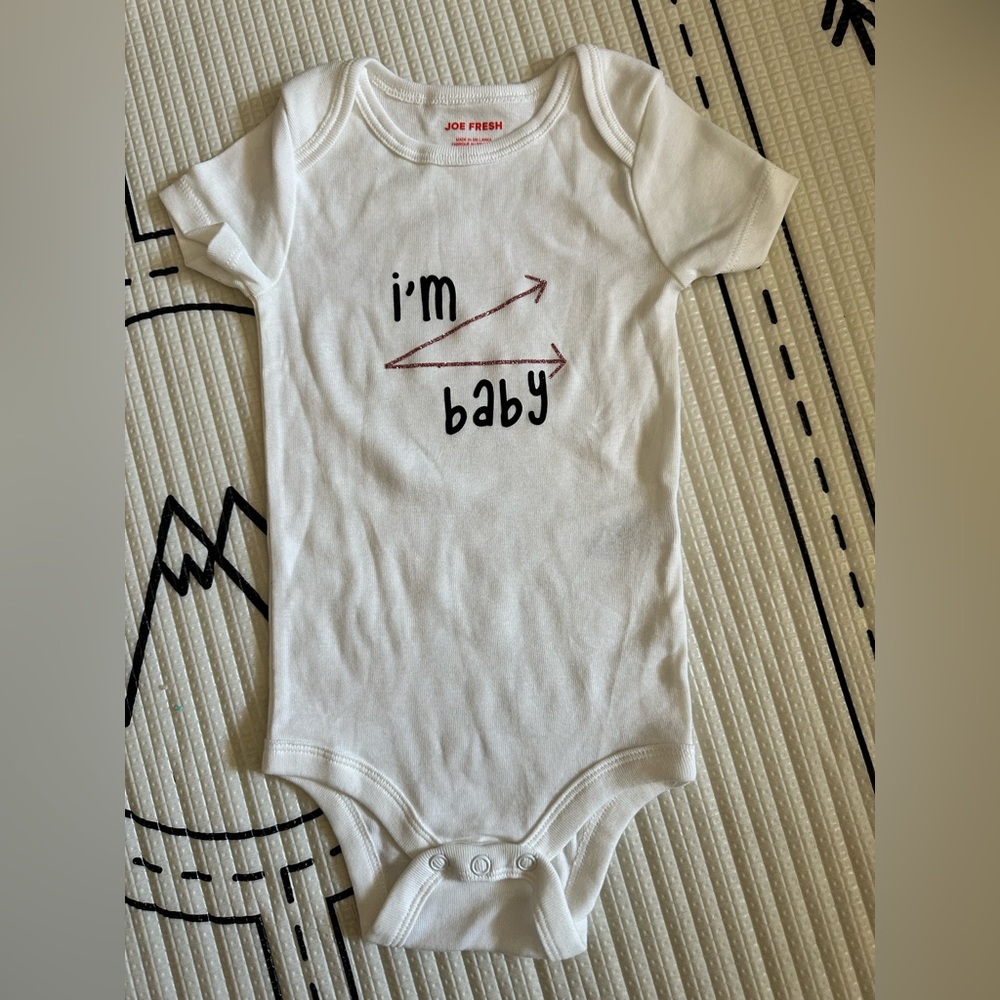 Brand New Custom Made 6-12 Month Onesie